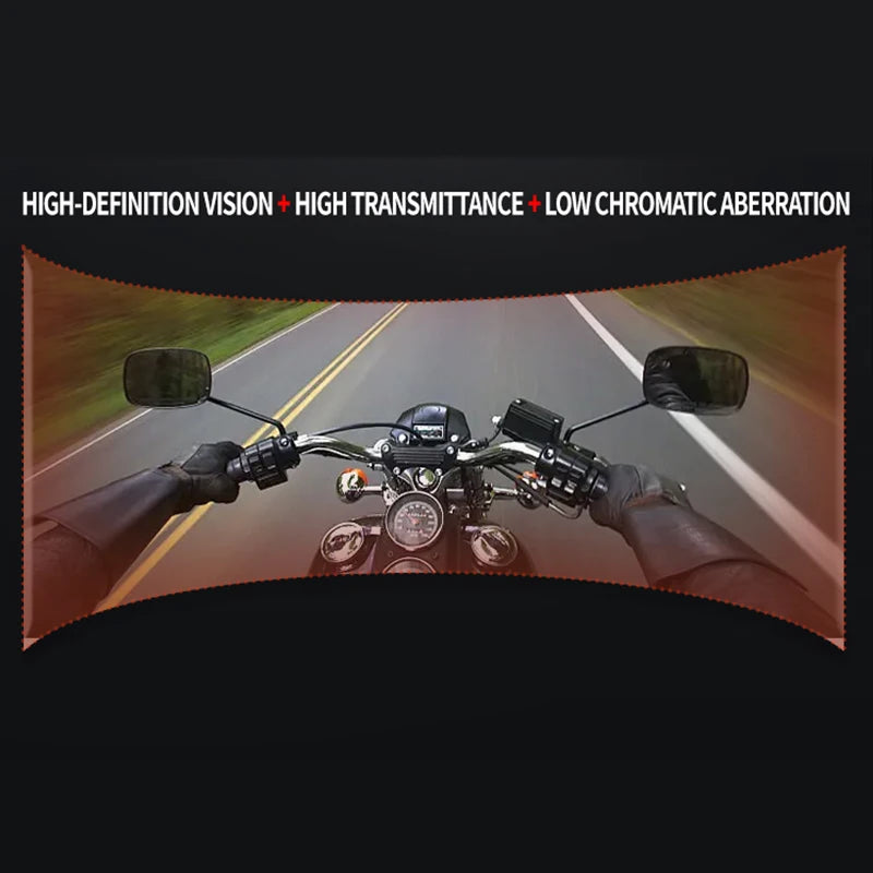 UCHOOSE DOT Certified Retro Open Face Motorcycle Helmet