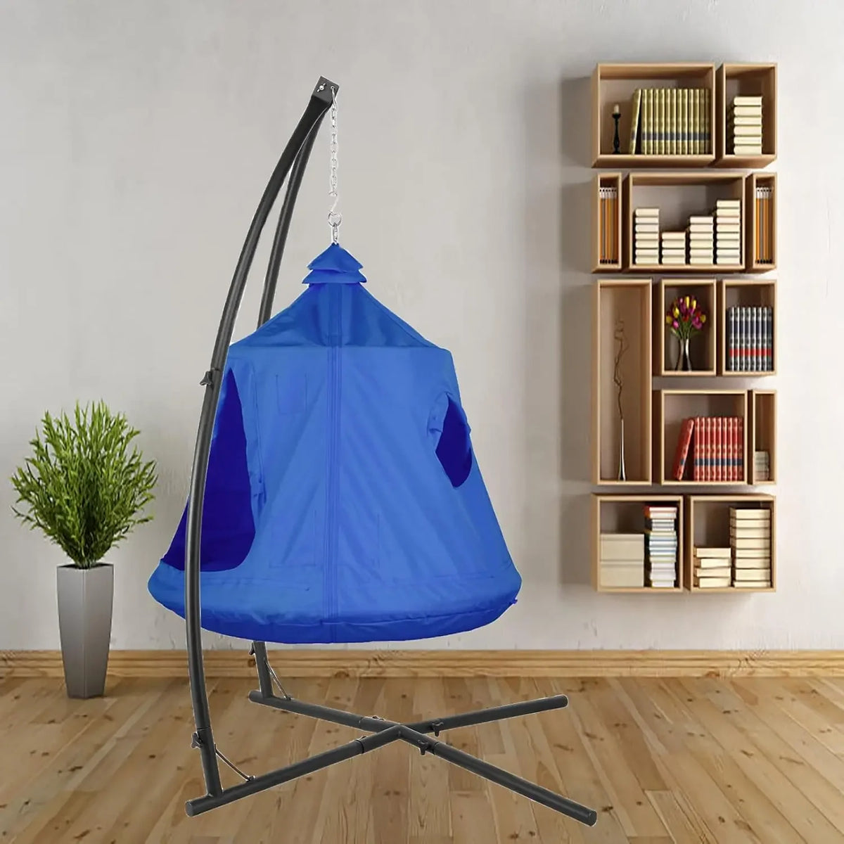 Homfa Hanging Hammock Stand With Play Tent Swing Chair Frame