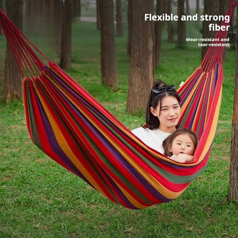 Outdoor Multi Functional Anti Flip Garden Hammock With Straps