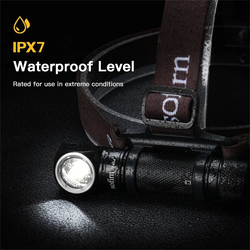 Sofirn SP40A 1200lm TIR Headlamp Rechargeable USB C With Magnet