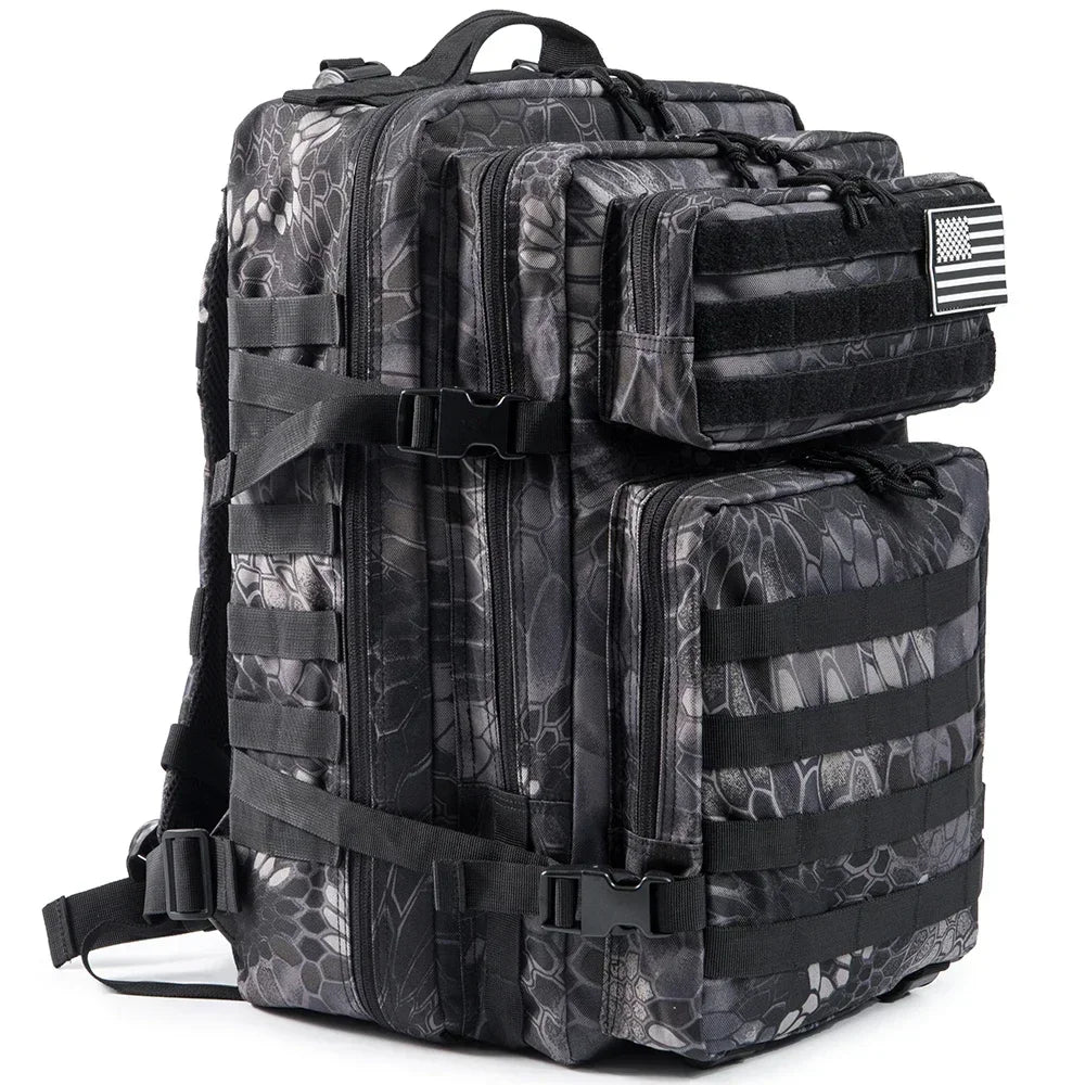 ReFire Gear Tactical Backpack Outdoor Rucksack For Hiking And Camping