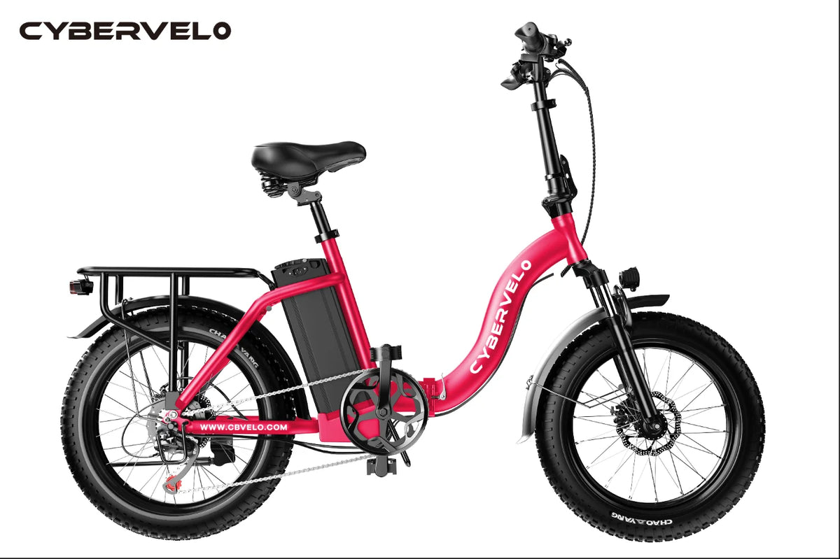 CYBERVELO 1000W Foldable Electric Bike EK4 EK5 Fat Tire