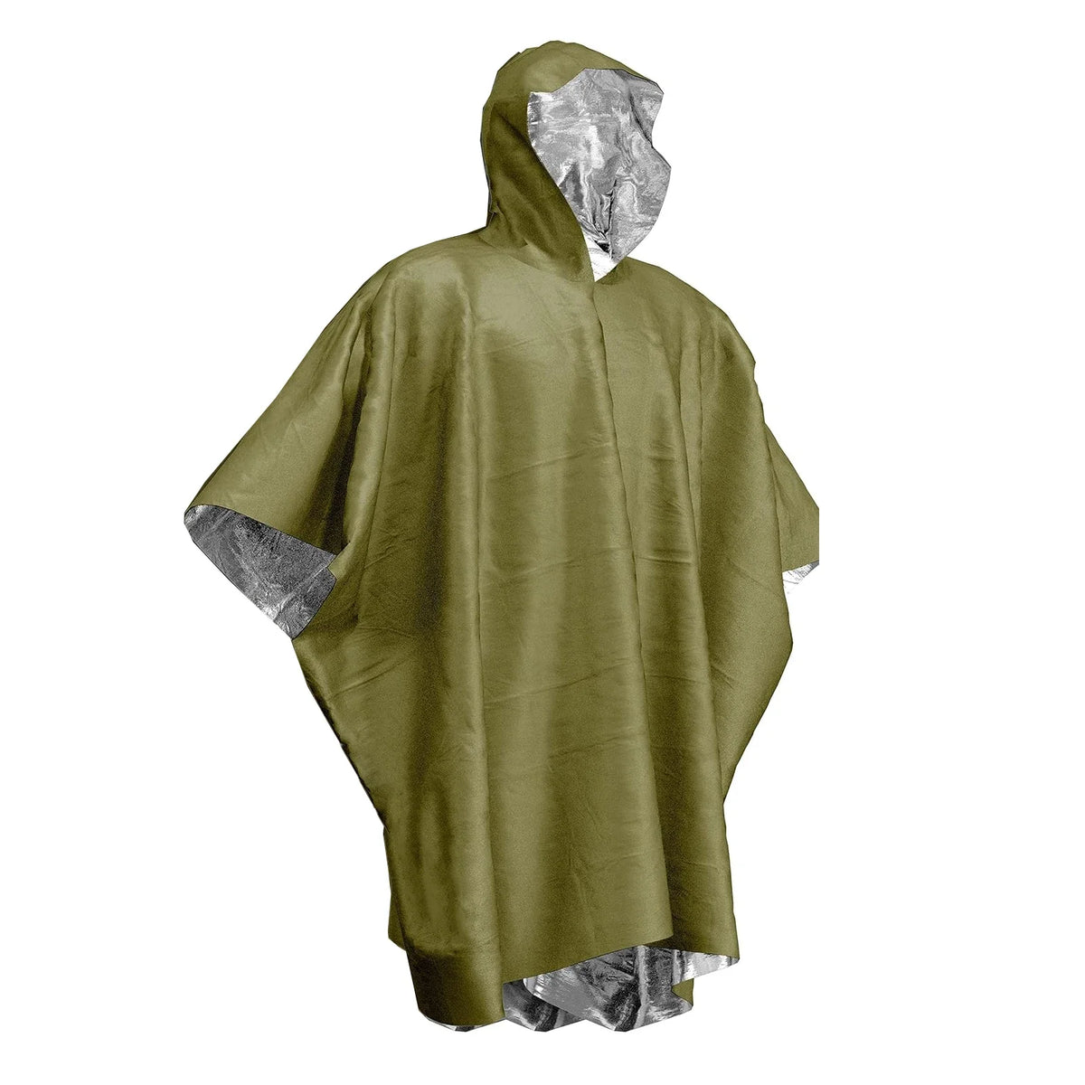 Emergency Rain Poncho Waterproof Rainwear For Camping Survival Gear