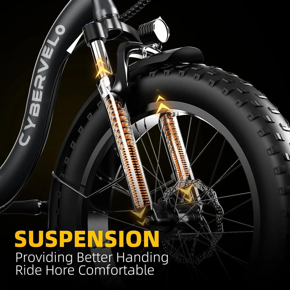 CYBERVELO 1000W Foldable Electric Bike EK4 EK5 Fat Tire