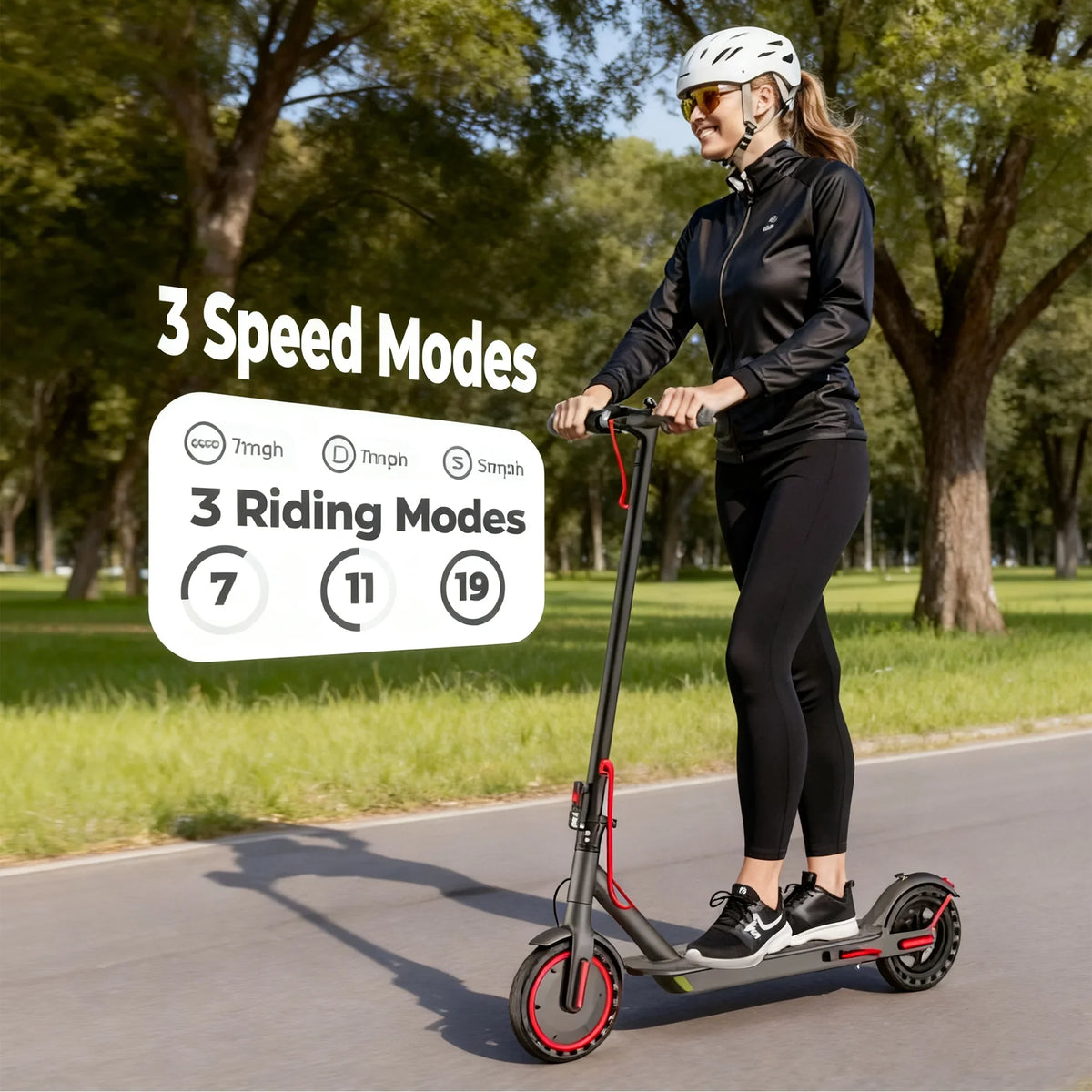 Ladped LP60 Electric Scooter 350W 19 MPH Folding 16 Miles