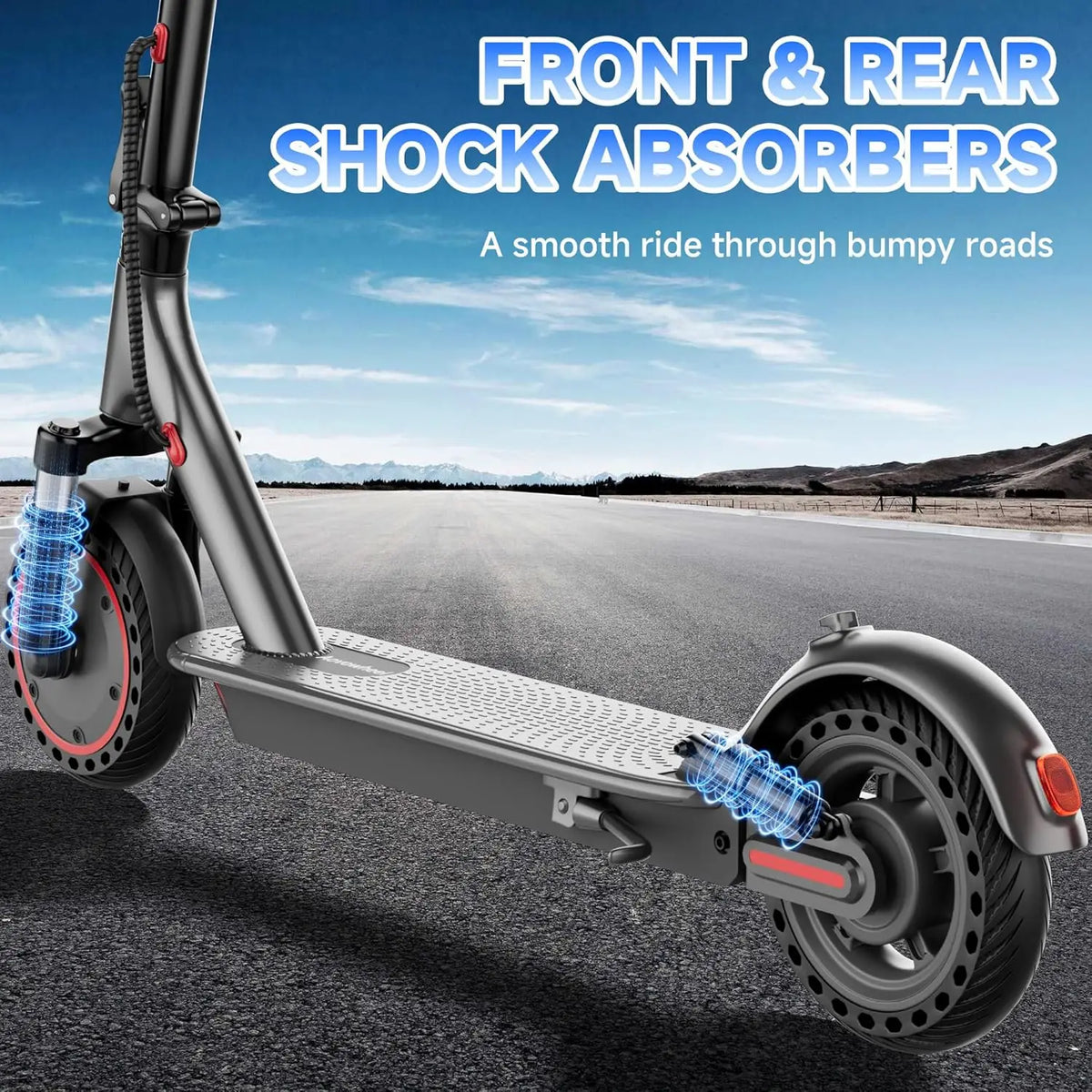 AOVOPRO Electric Scooter With Powerful Motor And App Control