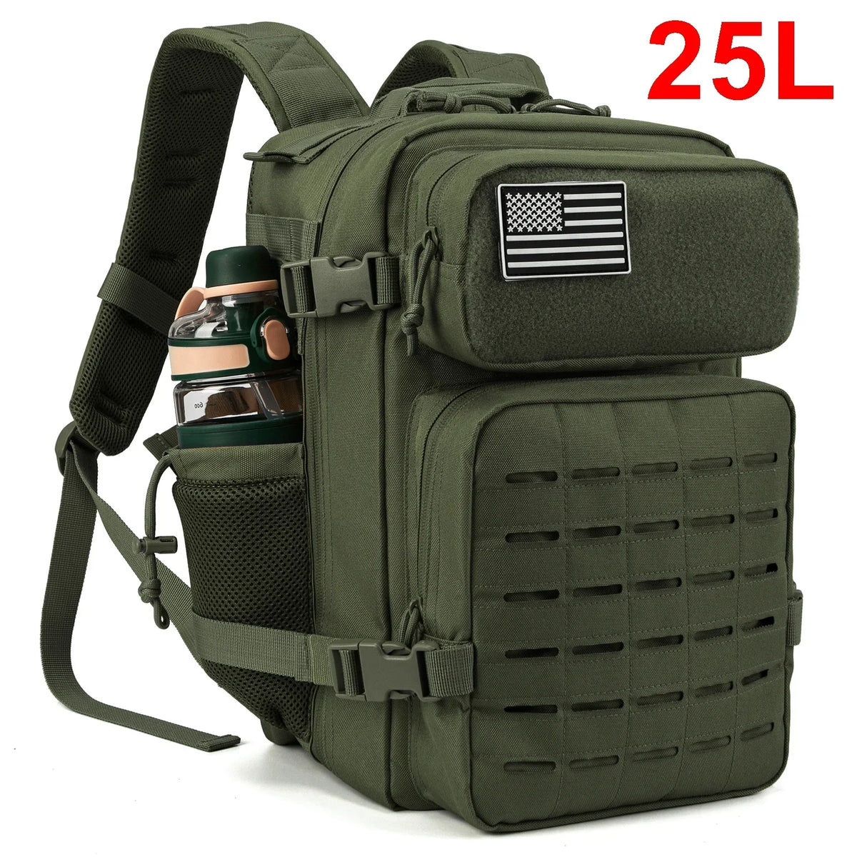 ReFire Gear Tactical MOLLE Backpack For Outdoor Hiking Survival