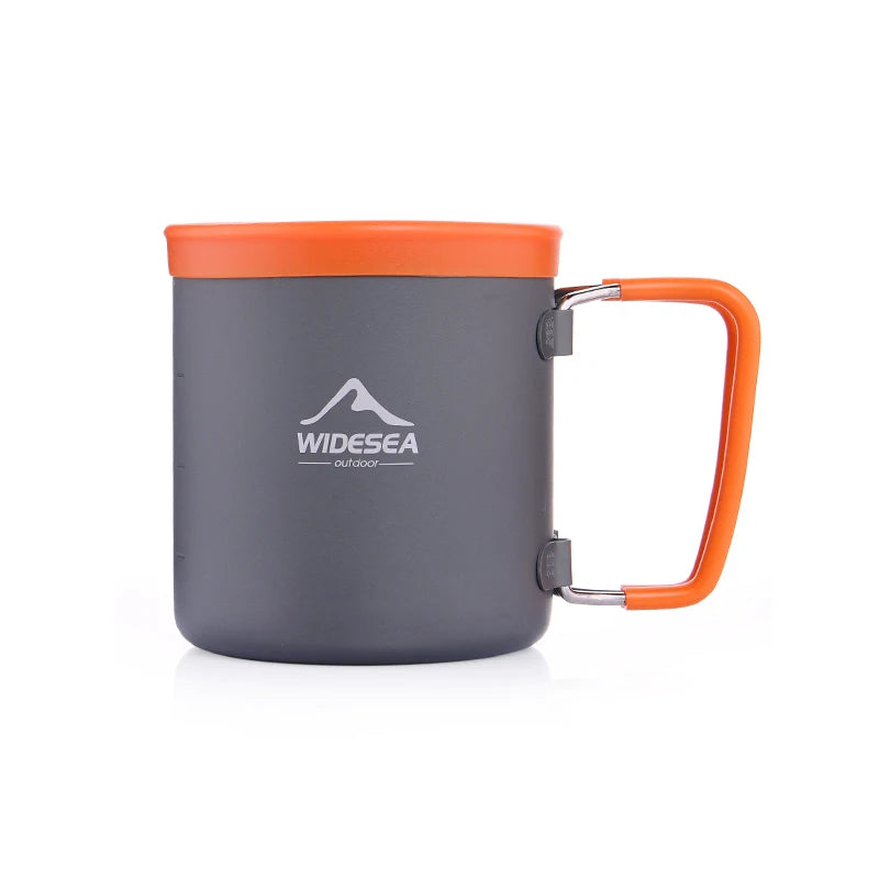 WIDESEA Outdoor Camping Cookware Set With Kettle And Utensils