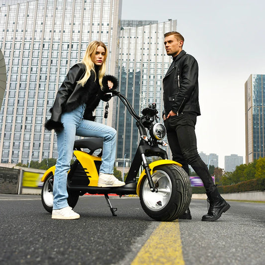 eHoodax M6 Electric Scooter 3000W Two Wheel Fat Tire