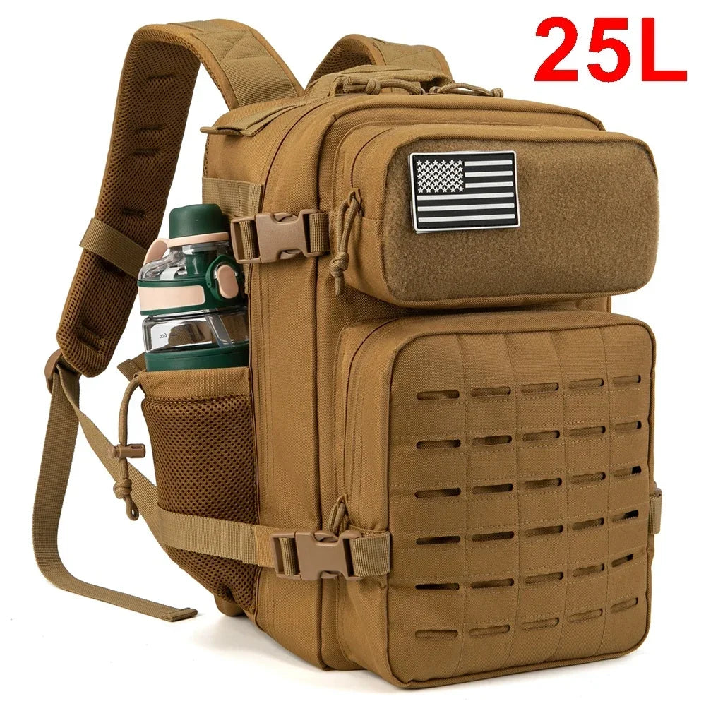 ReFire Gear Tactical MOLLE Backpack For Outdoor Hiking Survival