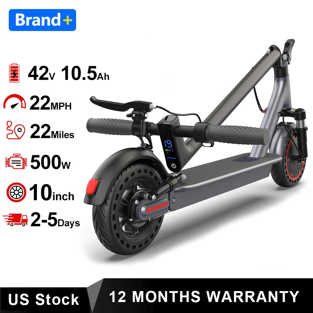 AOVOPRO Electric Scooter With Powerful Motor And App Control
