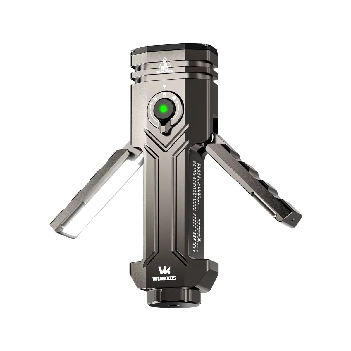 Wurkkos HD02 LED Camping Flashlight Portable Outdoor Searchlight